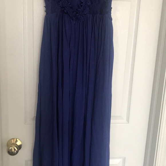 Long blue dress - Picture 5 of 8